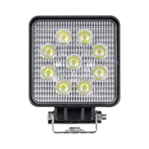 Lampa robocza LED 9x LED kwadratowa 12/24v