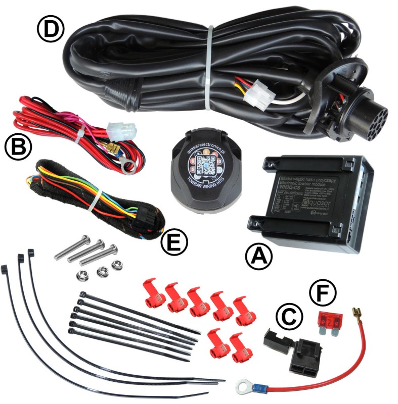 Moduł haka holowniczego