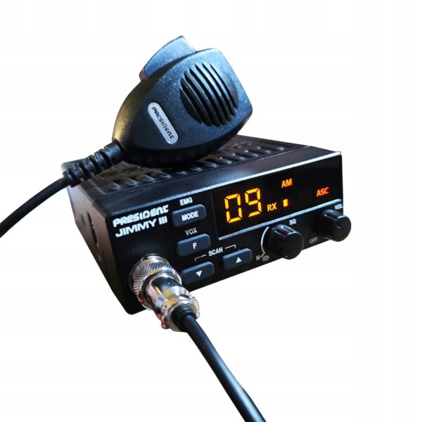 CB RADIO President Jimmy 3 III 12V JIMMY ASC nowy model