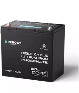 Akumulator Renogy   LiFePO4 12V 100Ah z funkcją samonagrzewania