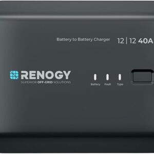 Ładowarka akumulatora hotelowego DC-DC RENOGY 40A 12V idealna do kamperów, vanów, łodzi
